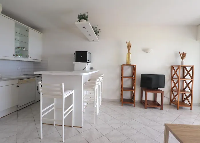 公寓 T2 Aria Marina Route Des Sanguinaires, Vue Mer, Terrasse , Parking, A 50m - 4pers 阿雅克肖